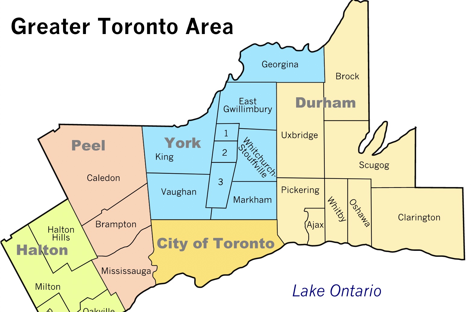 Районы Торонто. Большой Торонто. Toronto Map. Торонто на карте.